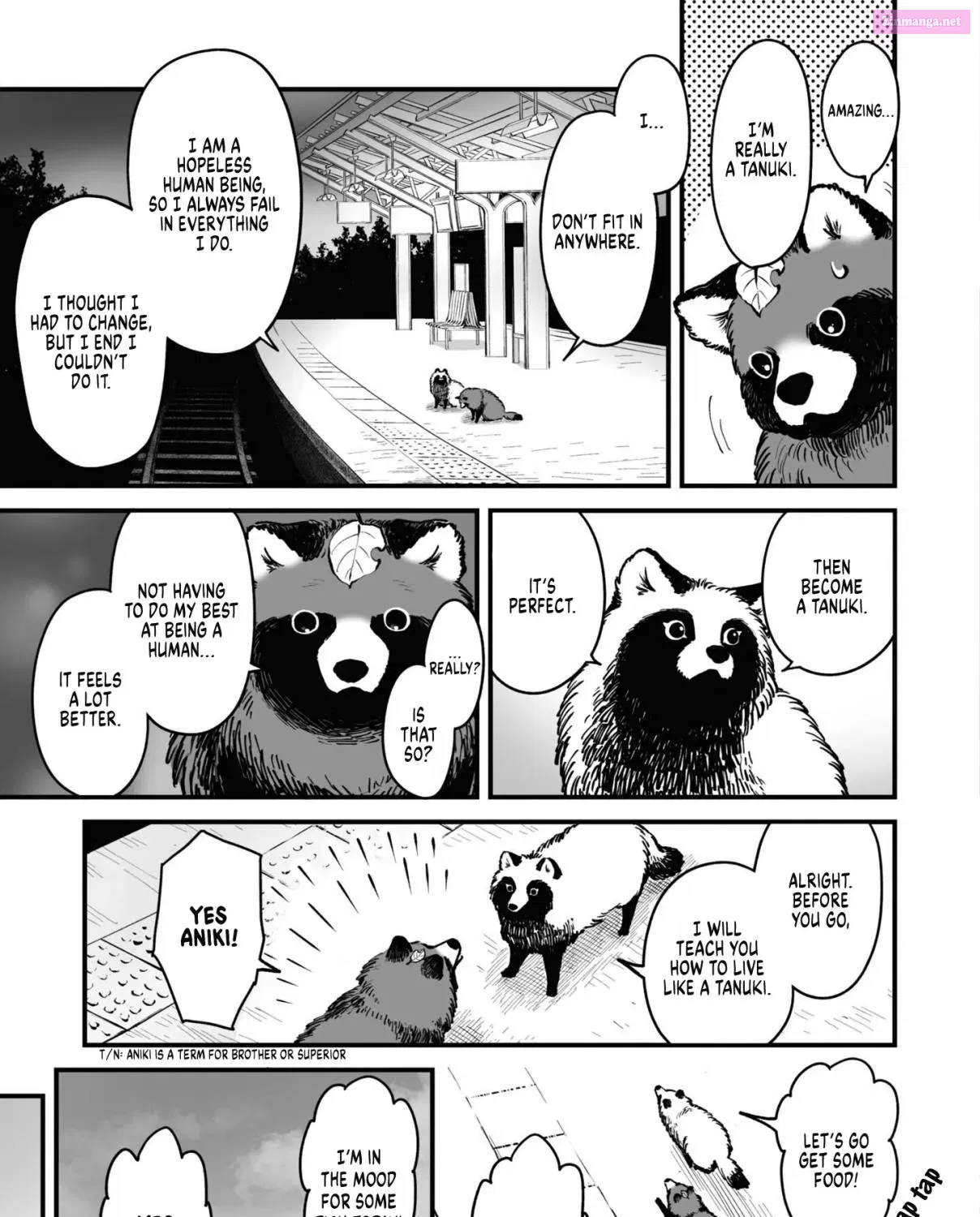 Omae, Tanuki Ni Naranee Ka? Zinmanga X Chapter 13 Page 6