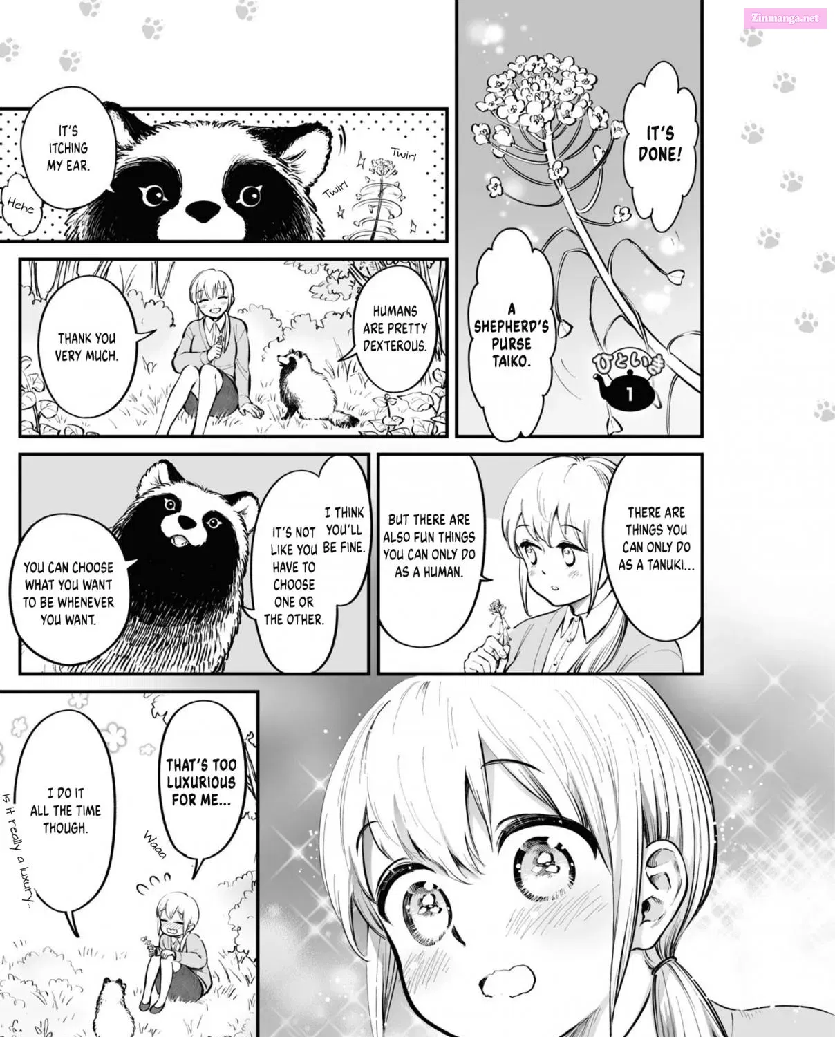 Omae, Tanuki Ni Naranee Ka? Zinmanga X Chapter 12.5 Page 8