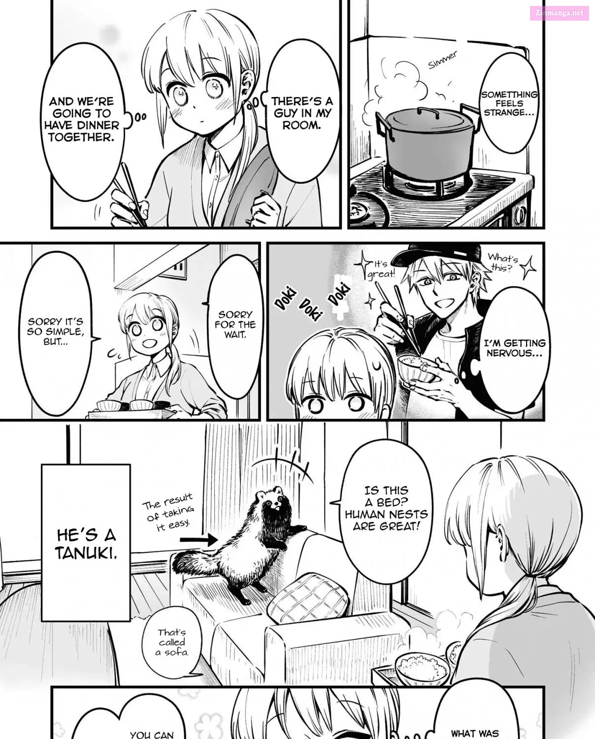 Omae, Tanuki Ni Naranee Ka? Zinmanga X Chapter 10.2 Page 6