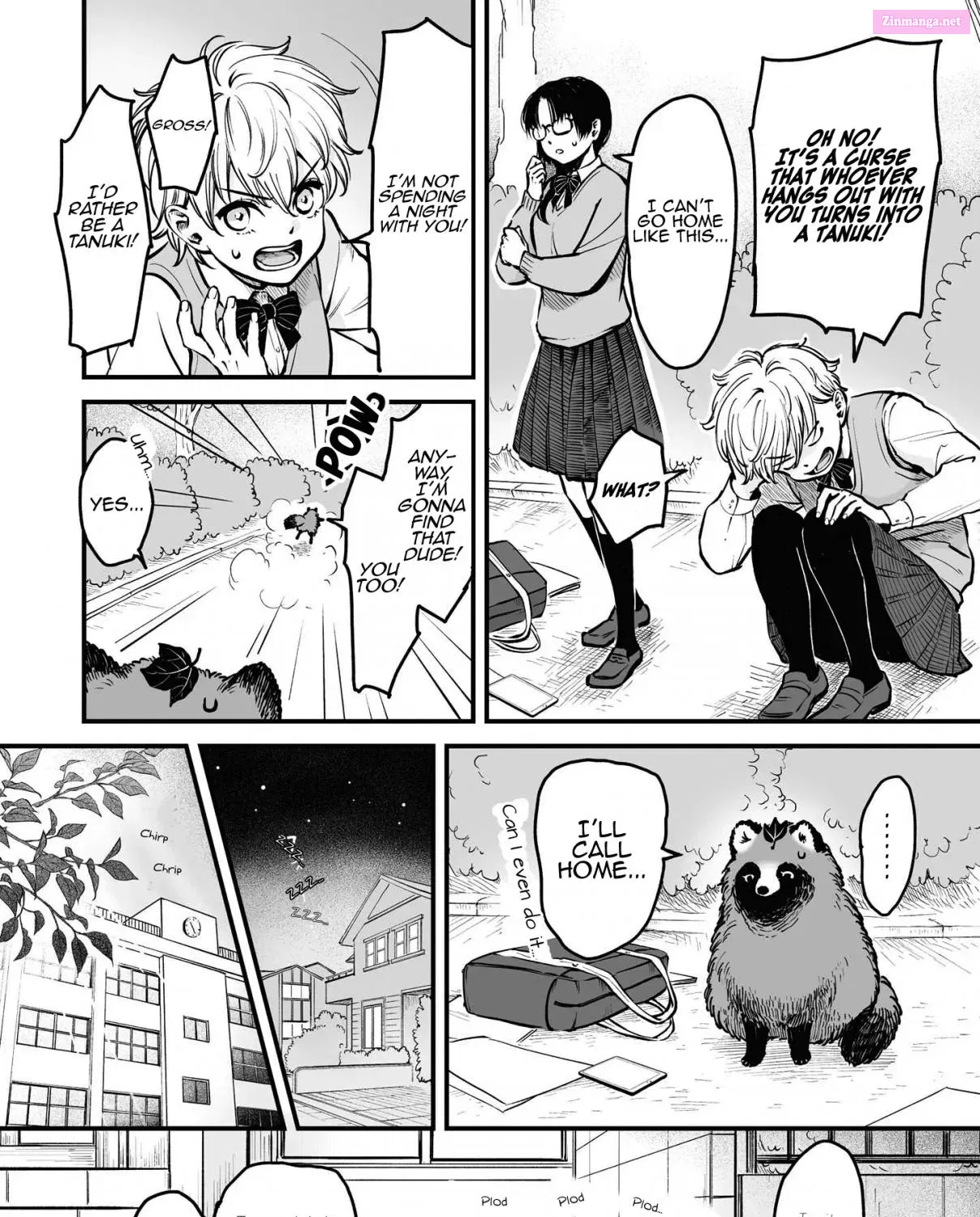 Omae, Tanuki Ni Naranee Ka? Zinmanga X Chapter 9.1 Page 8