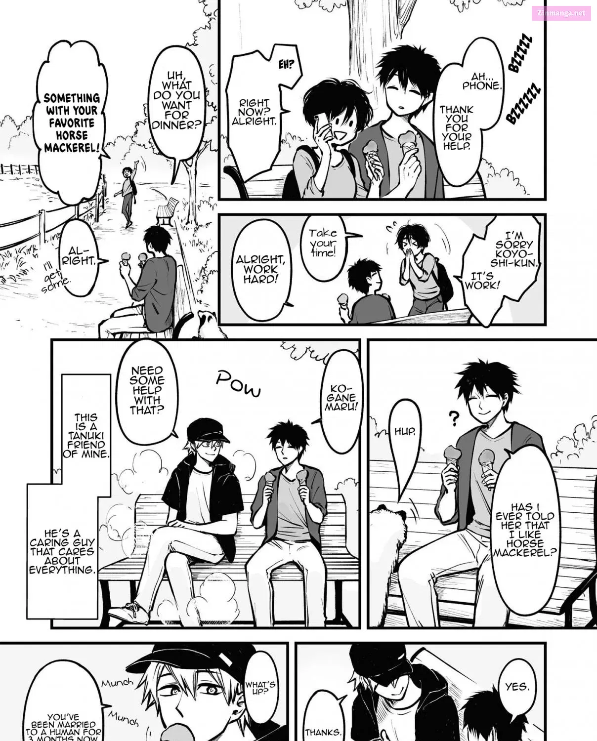 Omae, Tanuki Ni Naranee Ka? Zinmanga X Chapter 8 Page 6