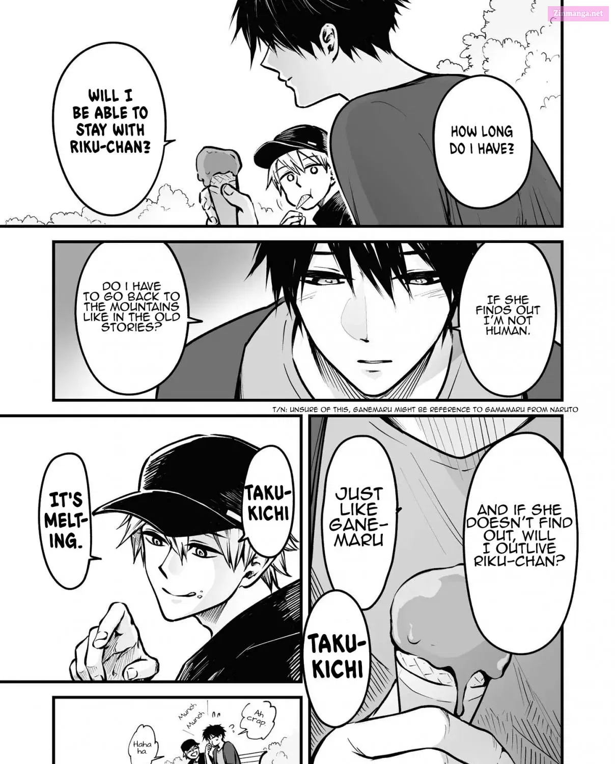 Omae, Tanuki Ni Naranee Ka? Zinmanga X Chapter 8 Page 10