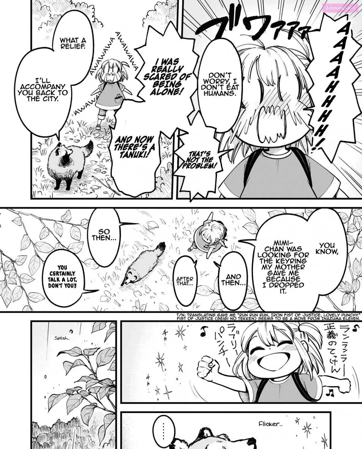 Omae, Tanuki Ni Naranee Ka? Zinmanga X Chapter 7 Page 4