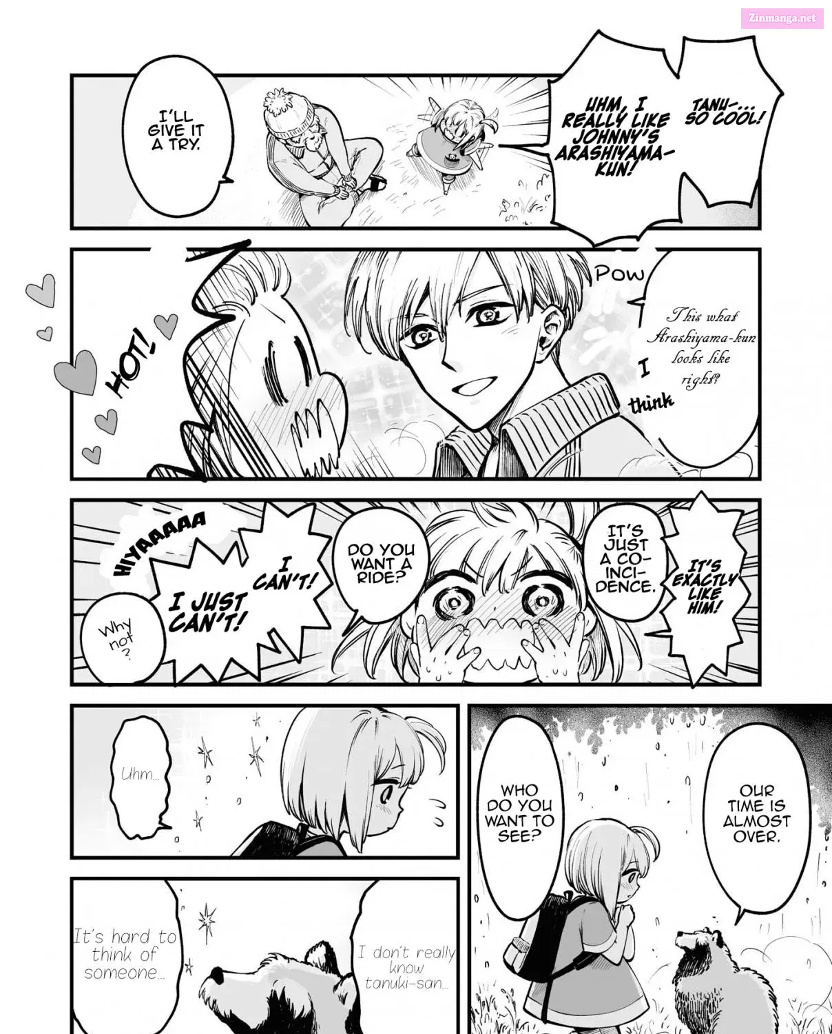 Omae, Tanuki Ni Naranee Ka? Zinmanga X Chapter 7 Page 8