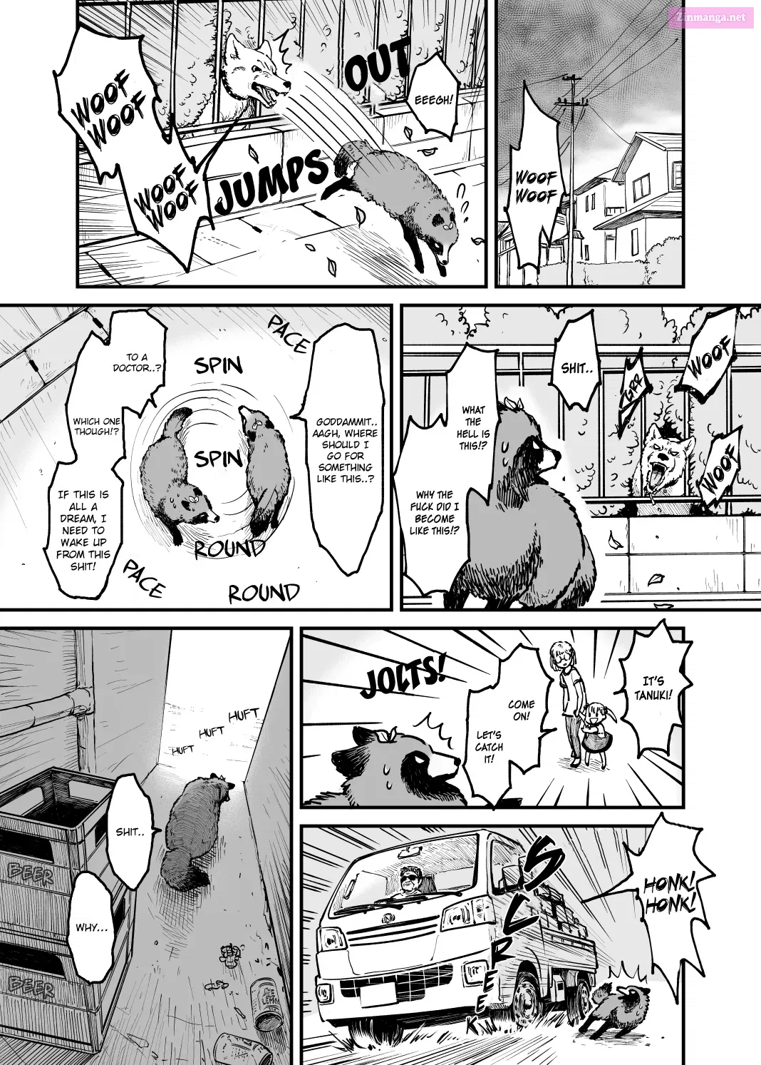 Omae, Tanuki Ni Naranee Ka? Zinmanga X Chapter 4 Page 3
