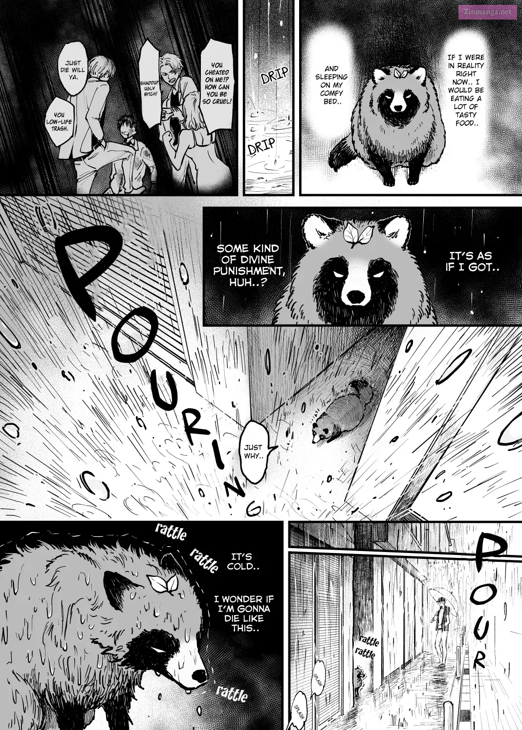Omae, Tanuki Ni Naranee Ka? Zinmanga X Chapter 4 Page 4