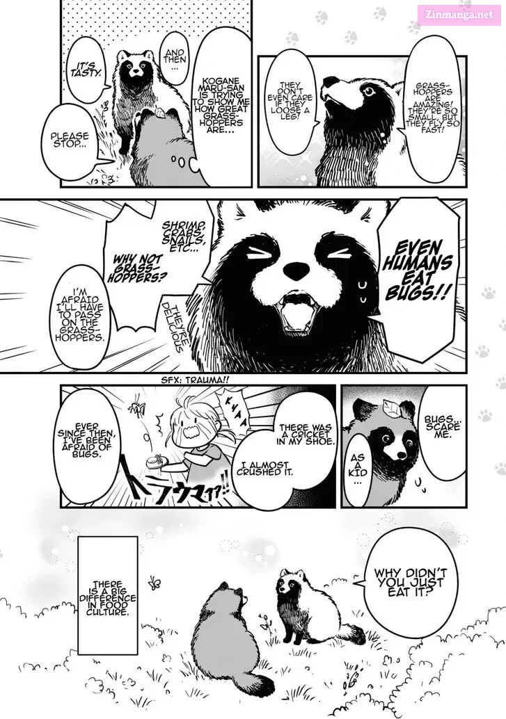 Omae, Tanuki Ni Naranee Ka? Zinmanga X Chapter 3.5 Page 1