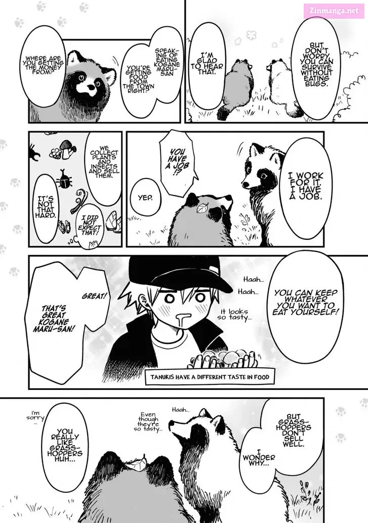 Omae, Tanuki Ni Naranee Ka? Zinmanga X Chapter 3.5 Page 2