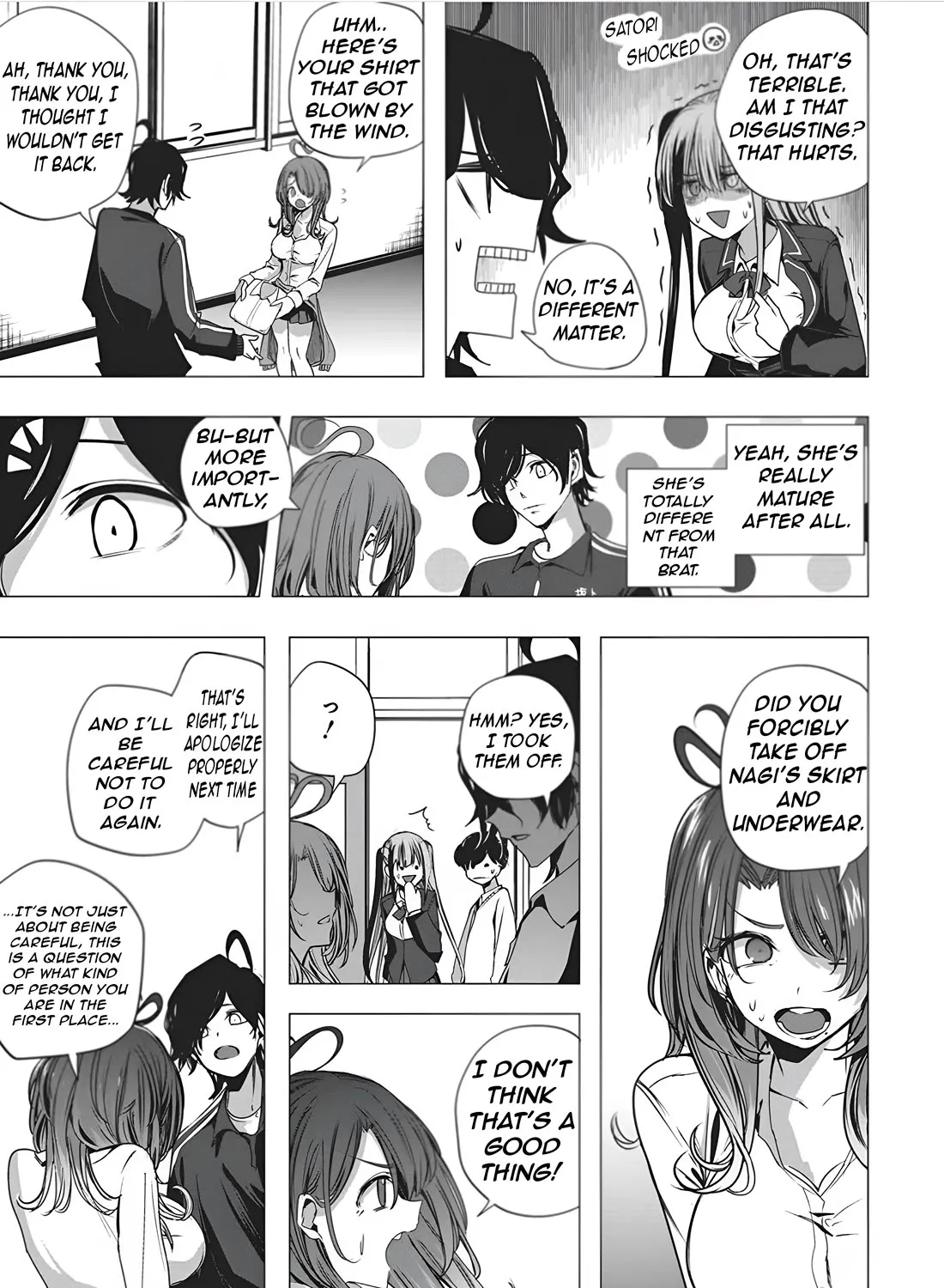 Mizuki-senpai no Koi Uranai Zinmanga X Chapter 48 Page 17