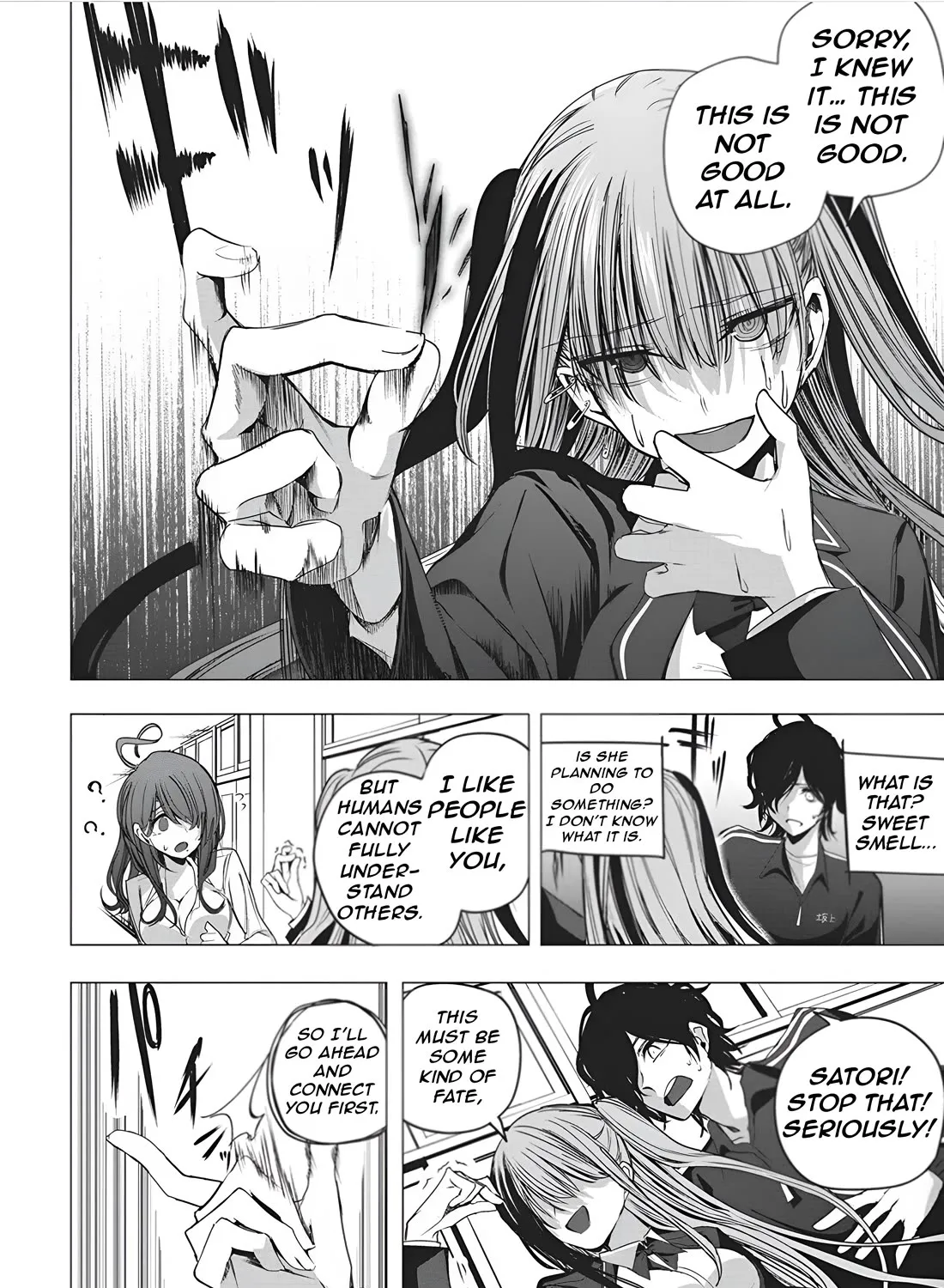 Mizuki-senpai no Koi Uranai Zinmanga X Chapter 48 Page 23