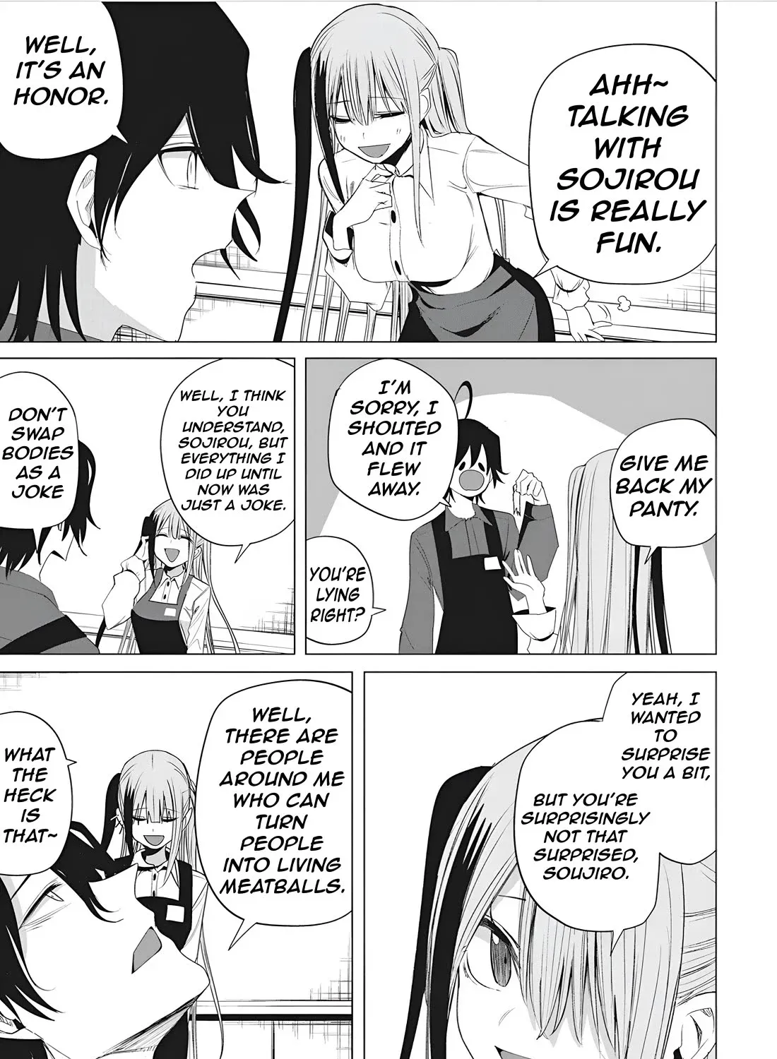 Mizuki-senpai no Koi Uranai Zinmanga X Chapter 47 Page 17