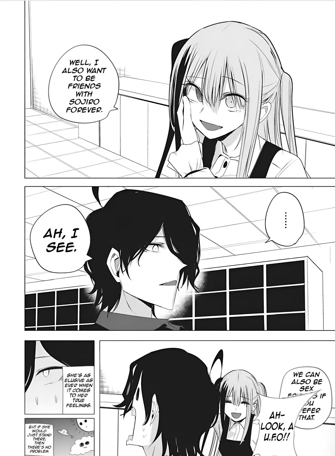 Mizuki-senpai no Koi Uranai Zinmanga X Chapter 47 Page 19