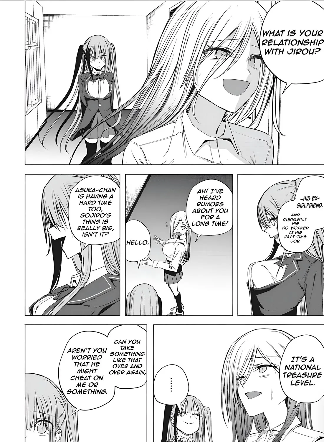 Mizuki-senpai no Koi Uranai Zinmanga X Chapter 47 Page 27