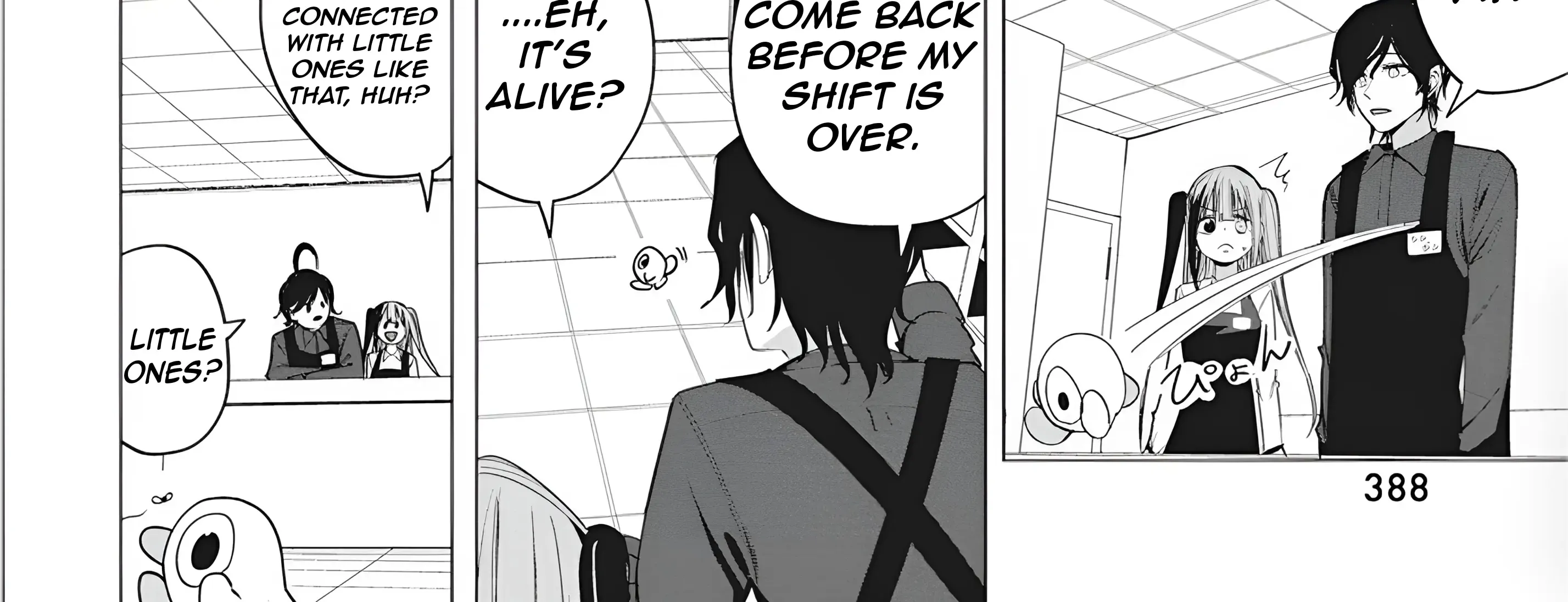 Mizuki-senpai no Koi Uranai Zinmanga X Chapter 46 Page 35