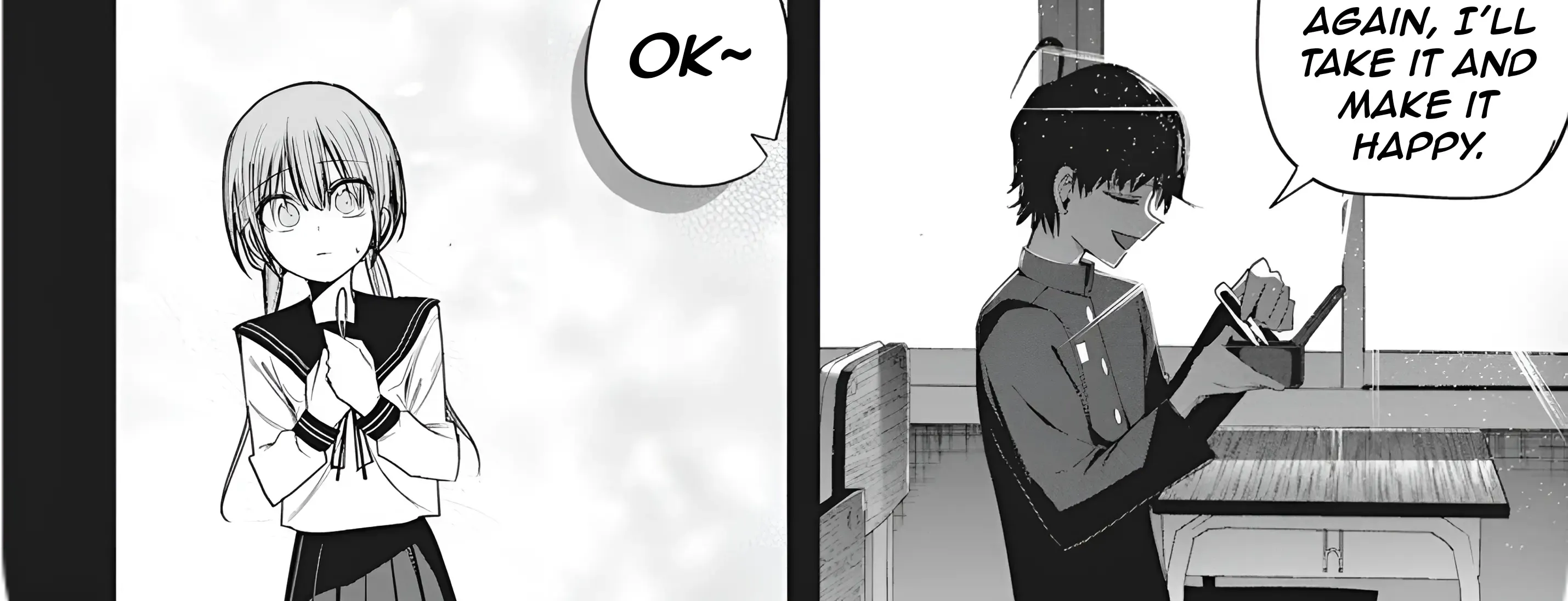 Mizuki-senpai no Koi Uranai Zinmanga X Chapter 46 Page 41