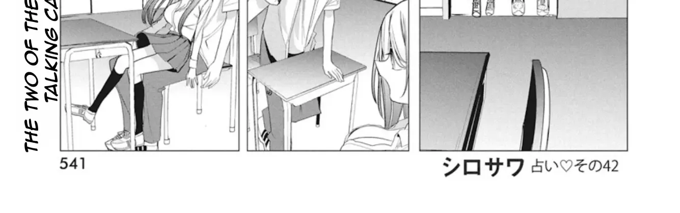 Mizuki-senpai no Koi Uranai Zinmanga X Chapter 42 Page 8