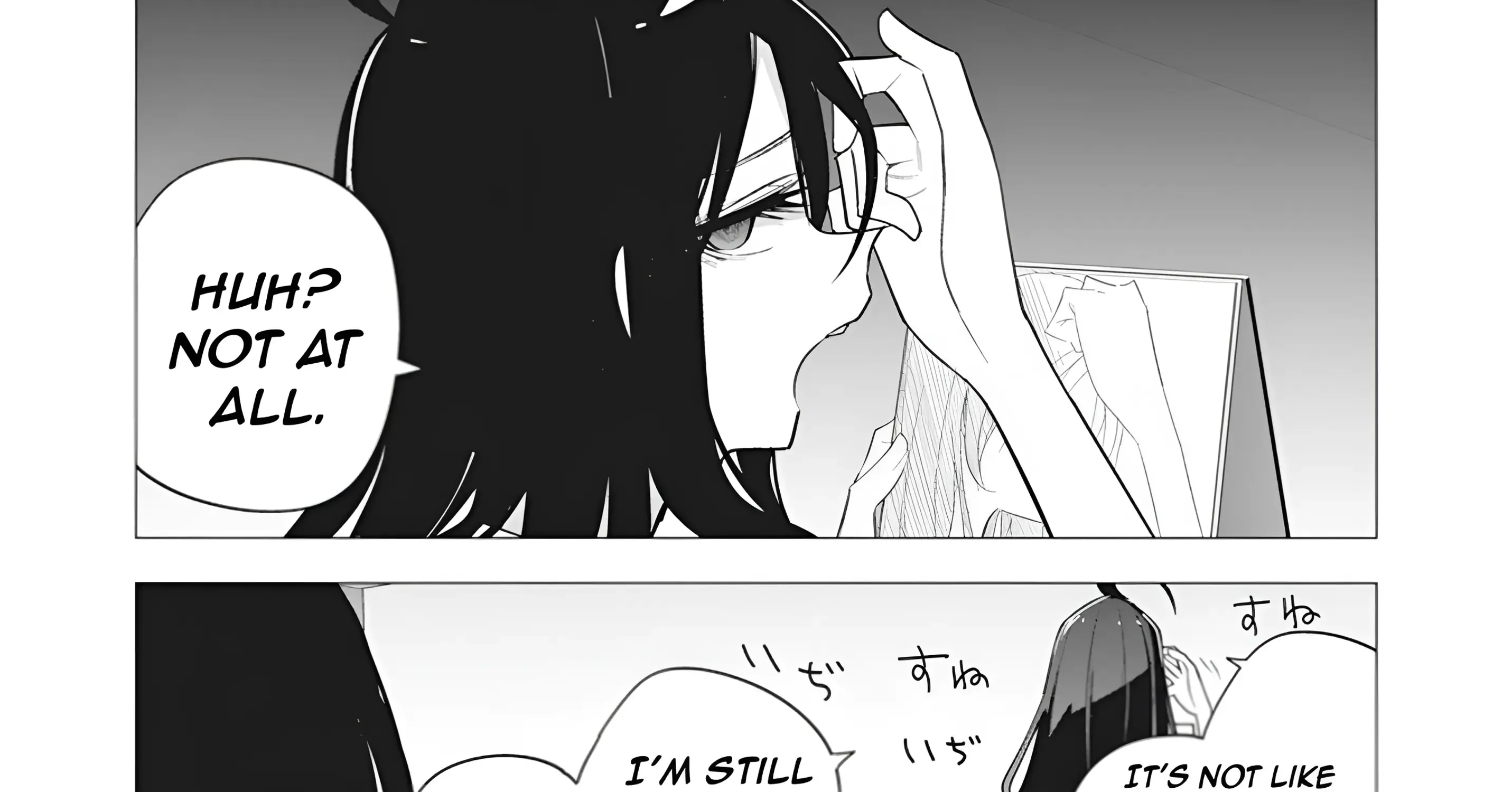 Mizuki-senpai no Koi Uranai Zinmanga X Chapter 38 Page 56