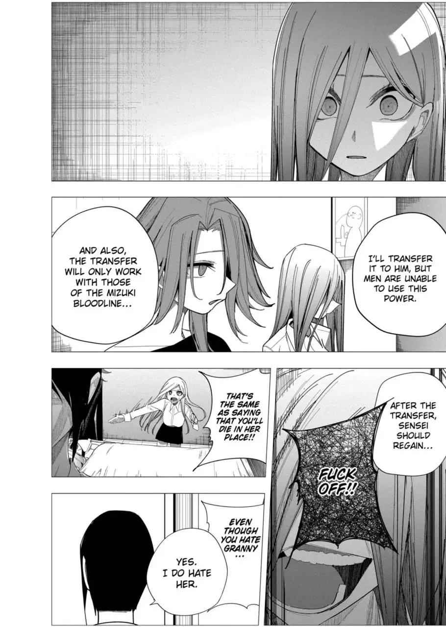 Mizuki-senpai no Koi Uranai Zinmanga X Chapter 35 Page 12