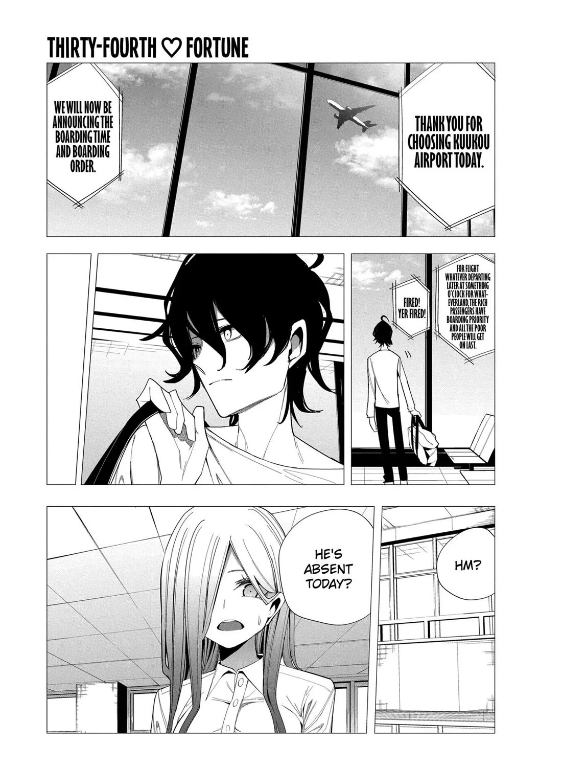 Mizuki-senpai no Koi Uranai Zinmanga X Chapter 34 Page 1