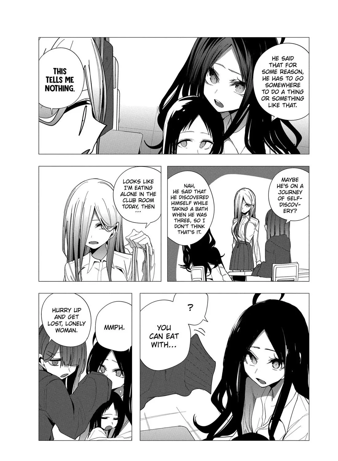 Mizuki-senpai no Koi Uranai Zinmanga X Chapter 34 Page 3