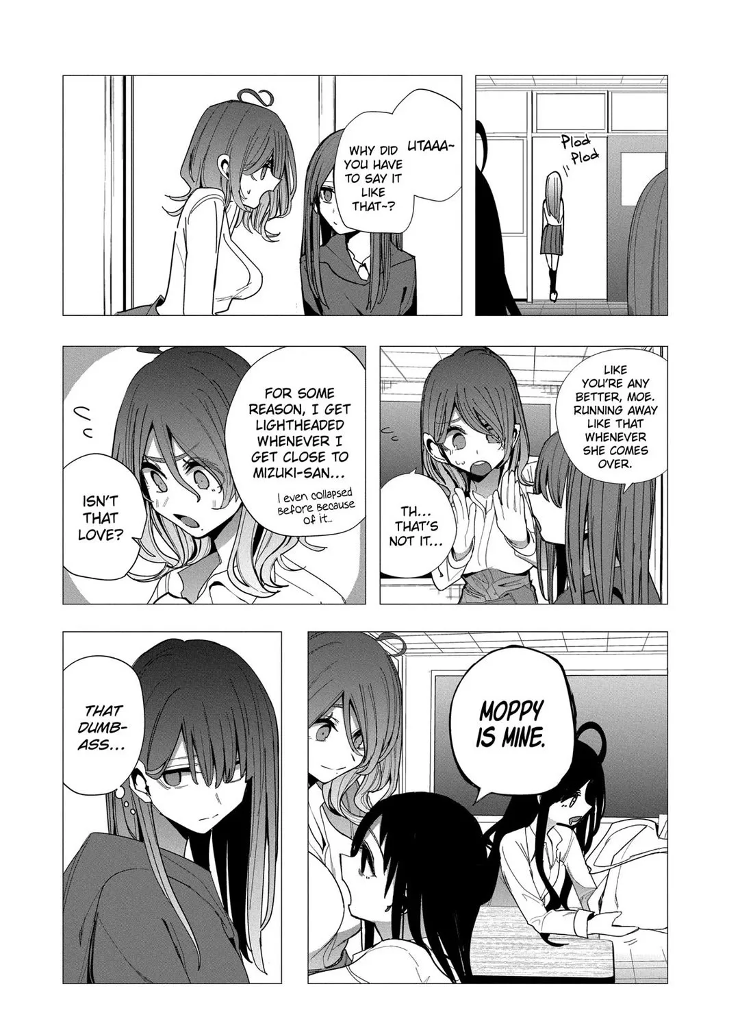 Mizuki-senpai no Koi Uranai Zinmanga X Chapter 34 Page 5