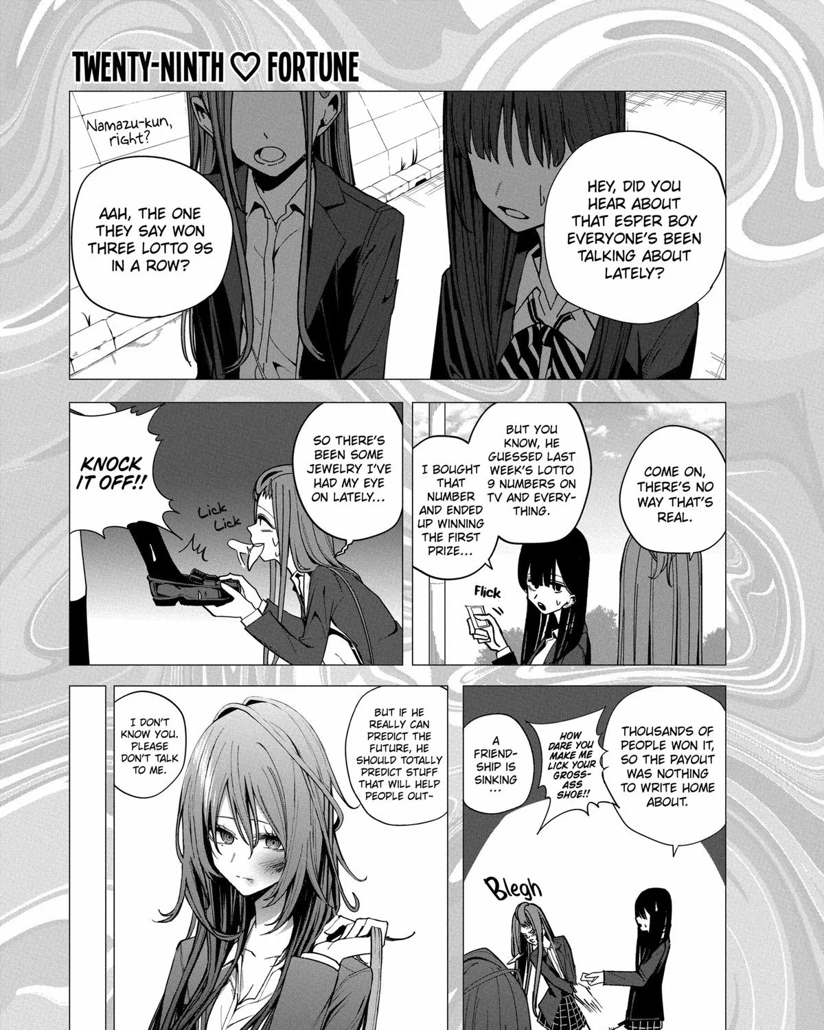 Mizuki-senpai no Koi Uranai Zinmanga X Chapter 29 Page 1