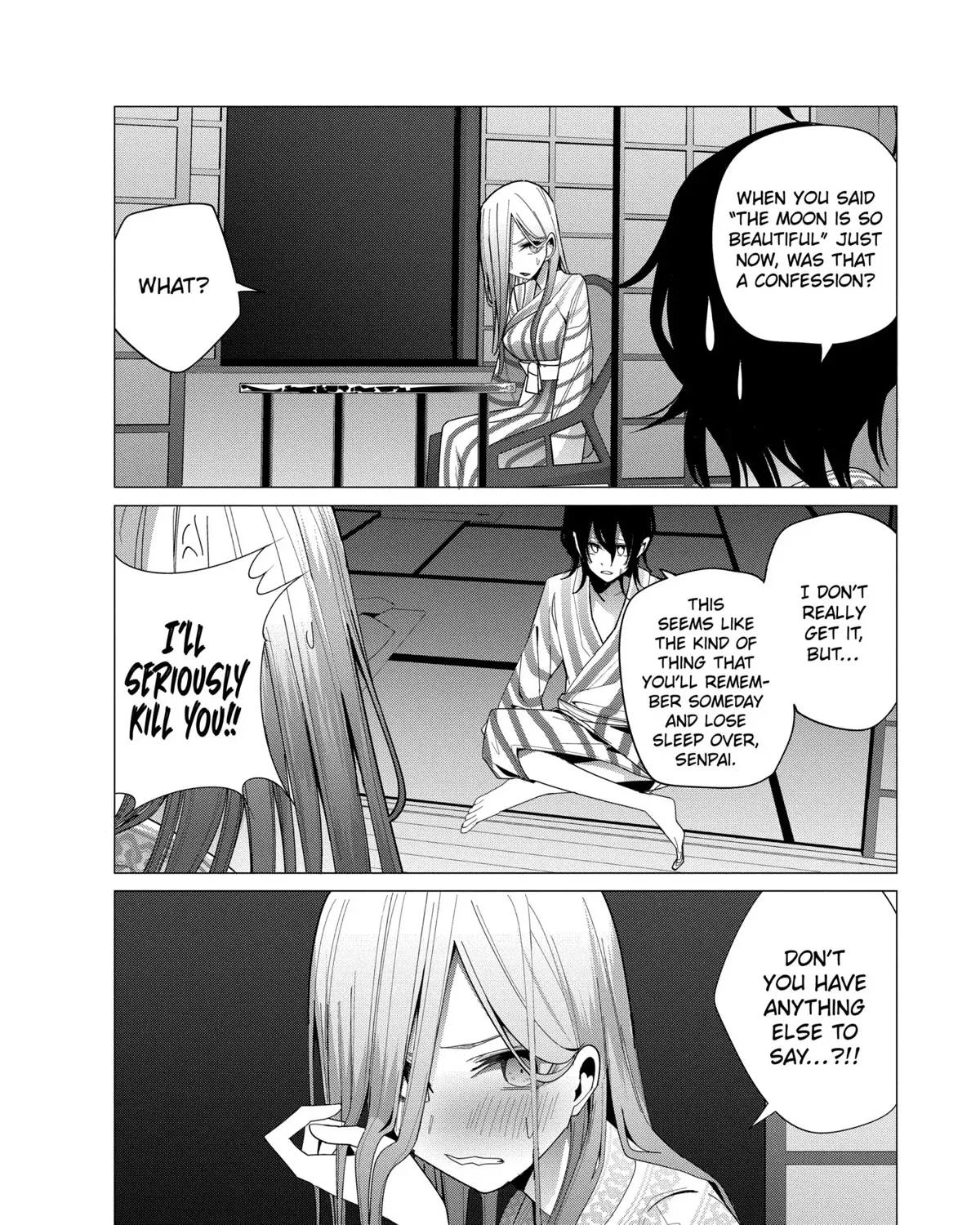 Mizuki-senpai no Koi Uranai Zinmanga X Chapter 27 Page 3
