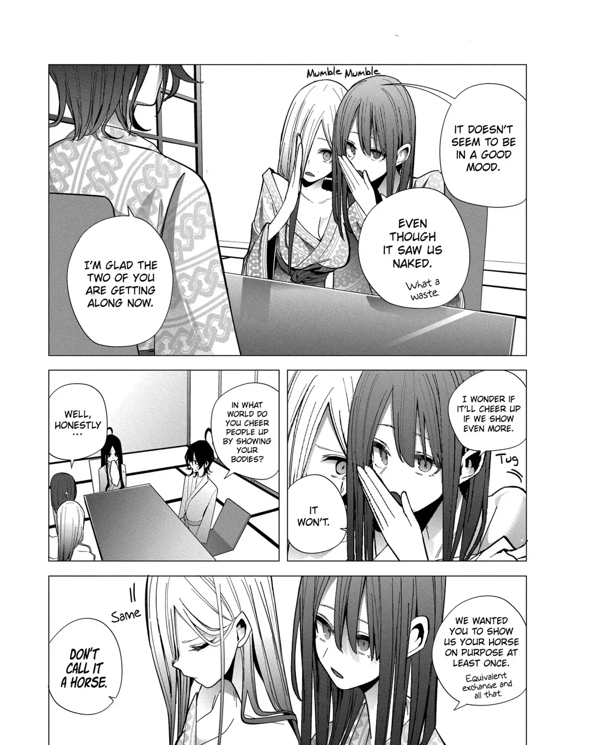 Mizuki-senpai no Koi Uranai Zinmanga X Chapter 26 Page 21