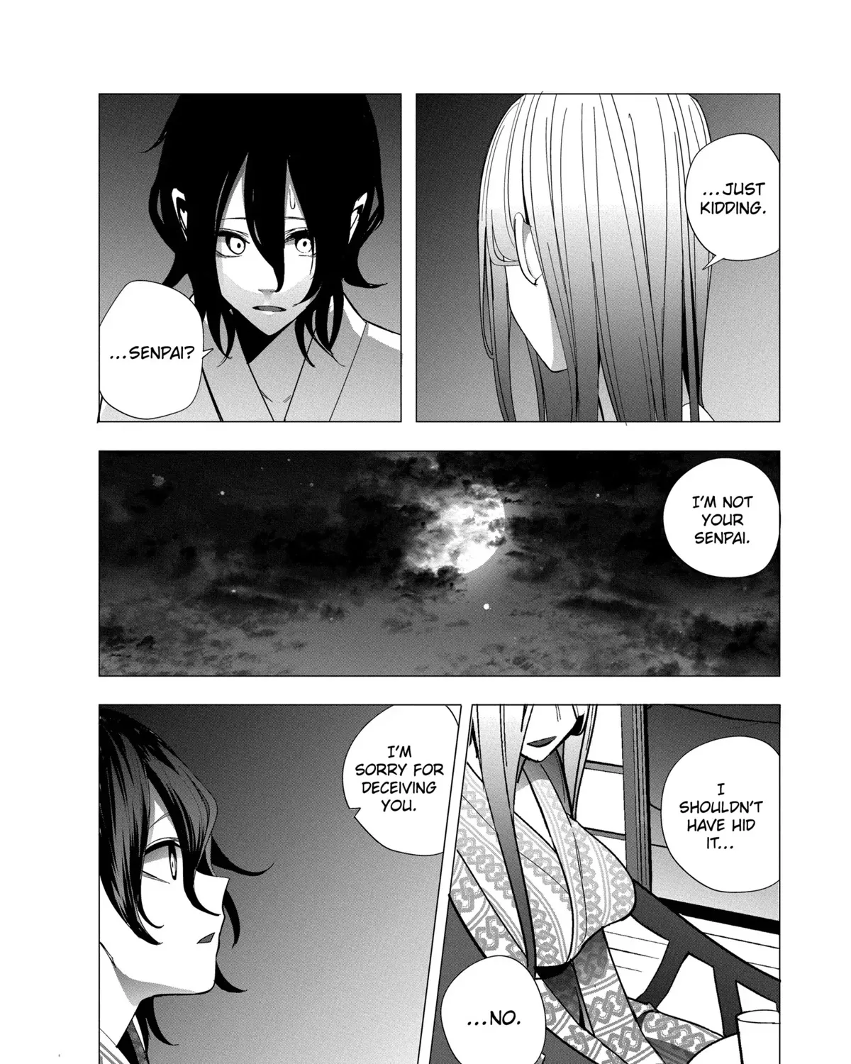 Mizuki-senpai no Koi Uranai Zinmanga X Chapter 26 Page 33