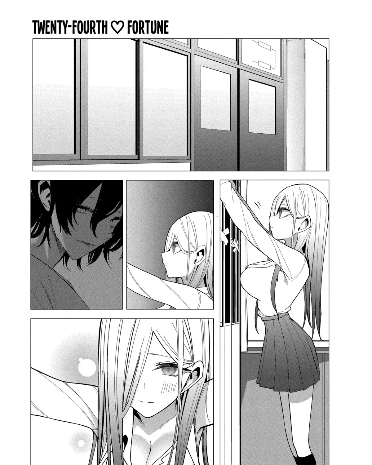 Mizuki-senpai no Koi Uranai Zinmanga X Chapter 24 Page 1