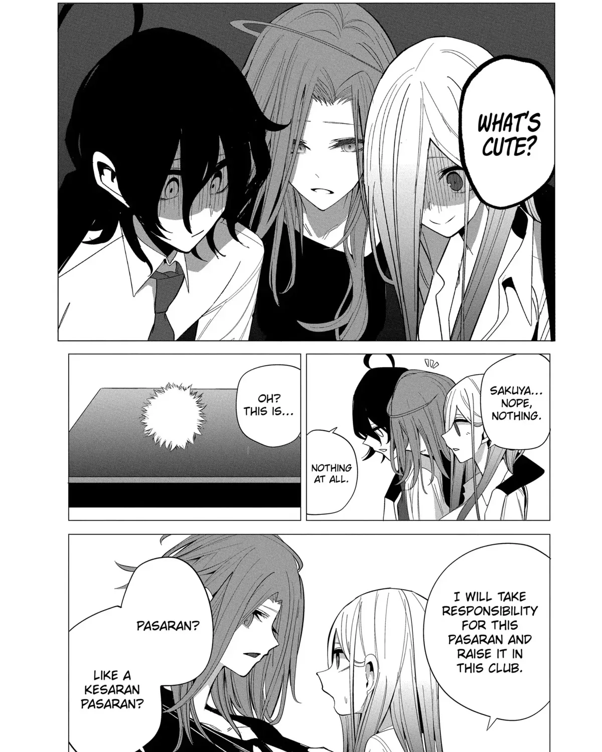 Mizuki-senpai no Koi Uranai Zinmanga X Chapter 24 Page 19