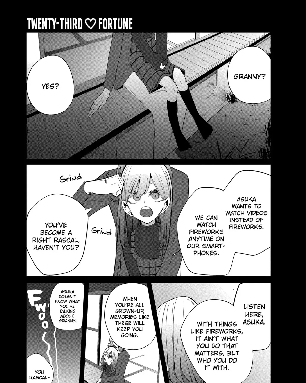 Mizuki-senpai no Koi Uranai Zinmanga X Chapter 23 Page 1