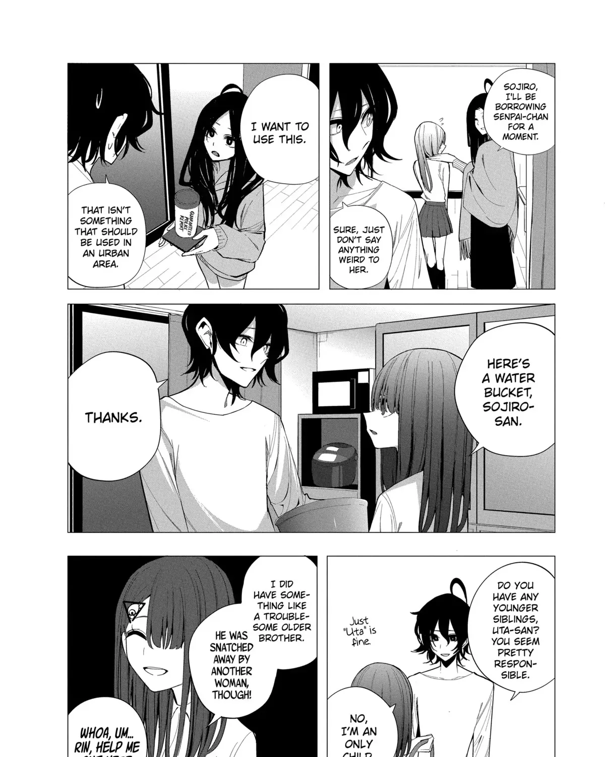 Mizuki-senpai no Koi Uranai Zinmanga X Chapter 22 Page 7