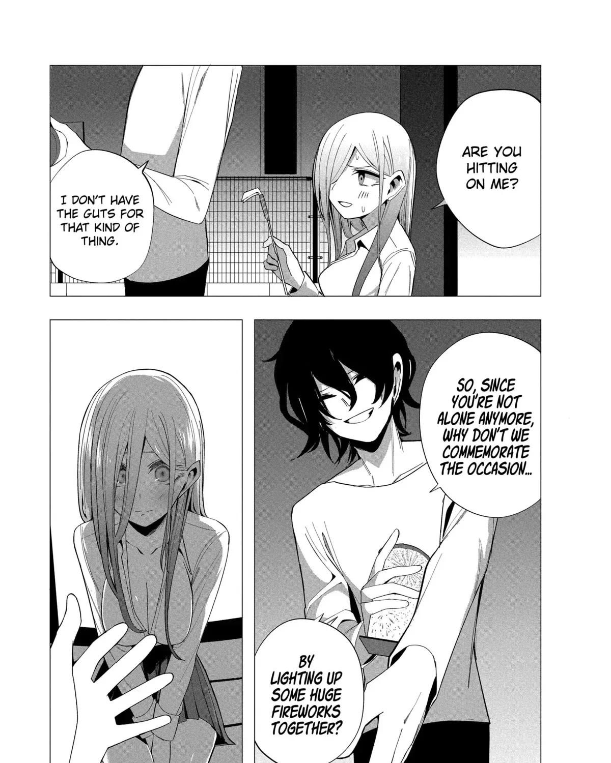 Mizuki-senpai no Koi Uranai Zinmanga X Chapter 22 Page 21