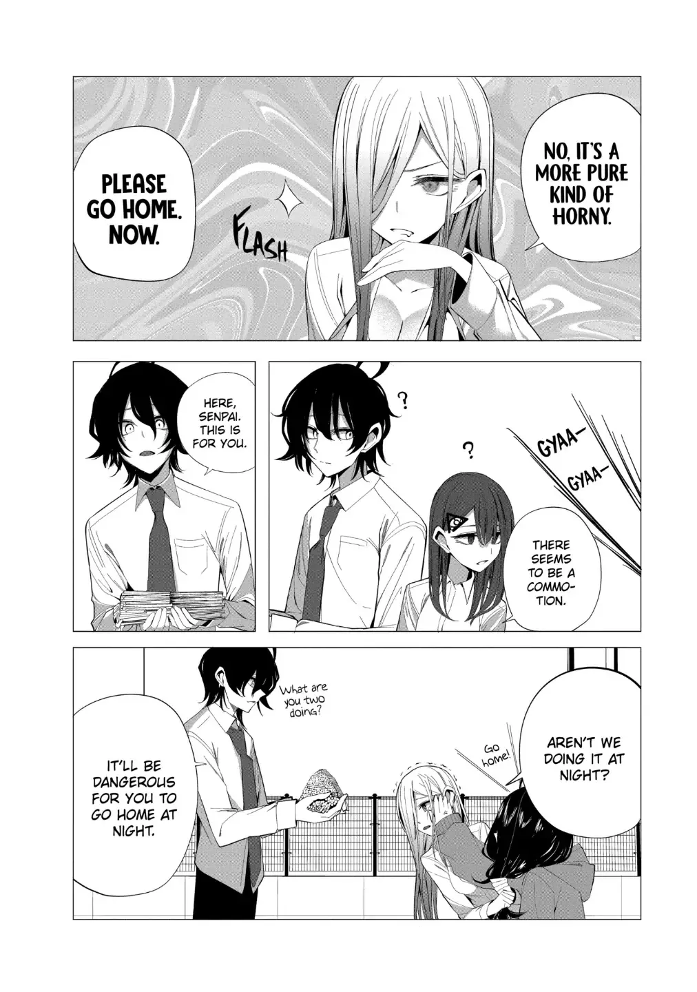 Mizuki-senpai no Koi Uranai Zinmanga X Chapter 21 Page 10