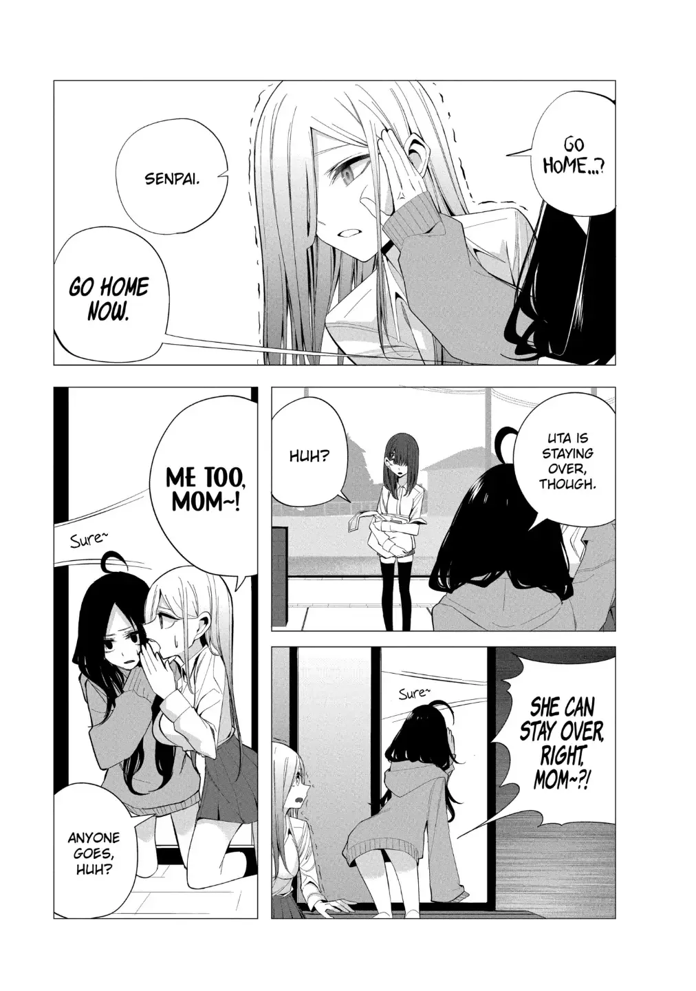 Mizuki-senpai no Koi Uranai Zinmanga X Chapter 21 Page 11
