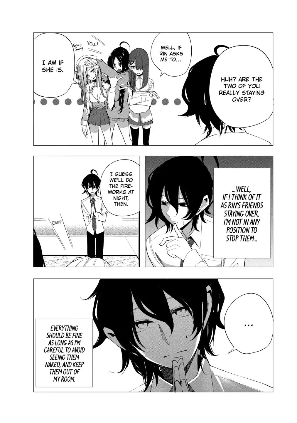 Mizuki-senpai no Koi Uranai Zinmanga X Chapter 21 Page 12
