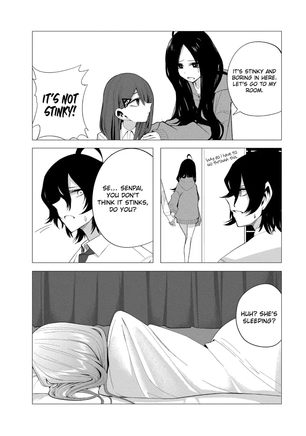 Mizuki-senpai no Koi Uranai Zinmanga X Chapter 21 Page 14