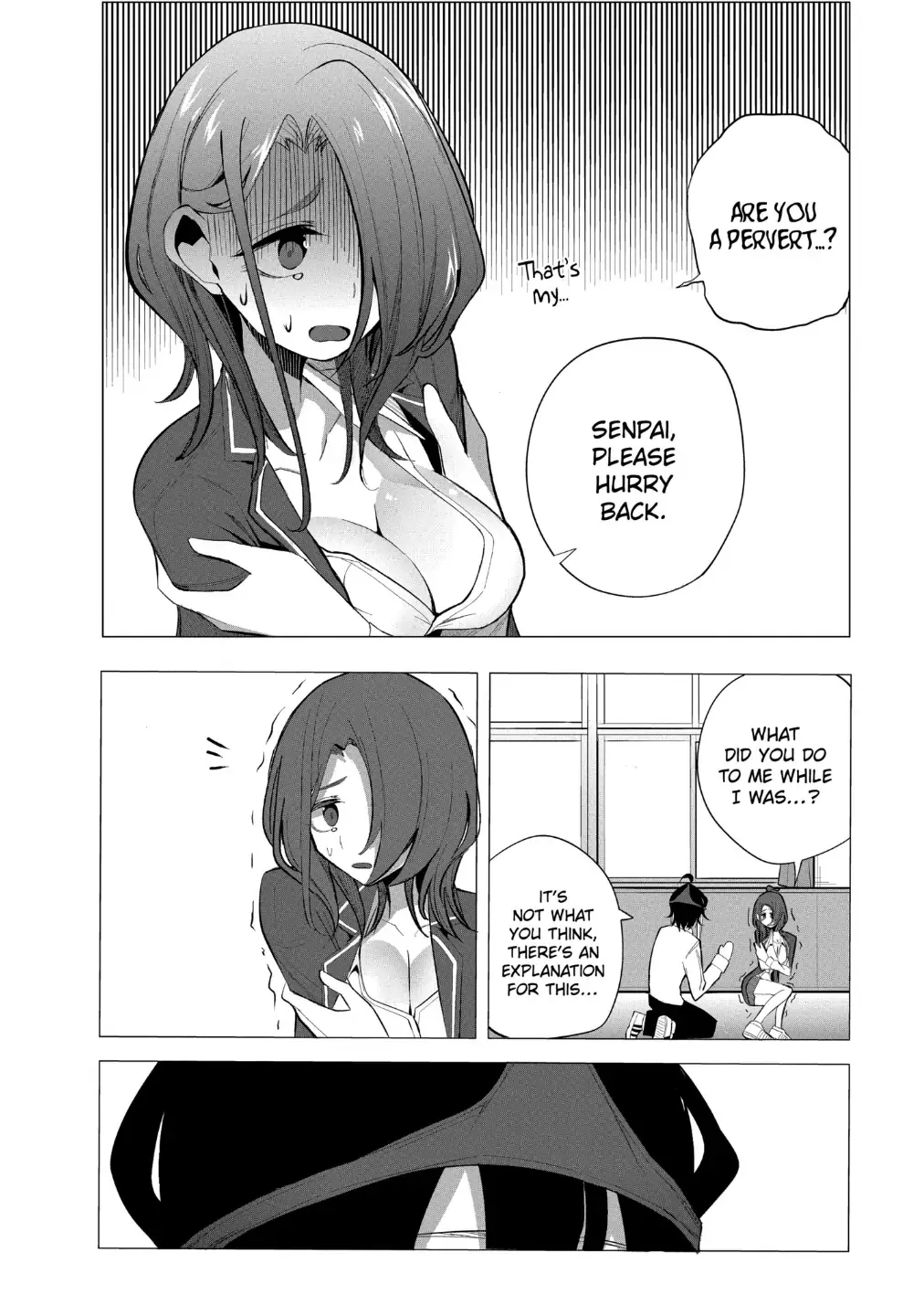 Mizuki-senpai no Koi Uranai Zinmanga X Chapter 20 Page 8