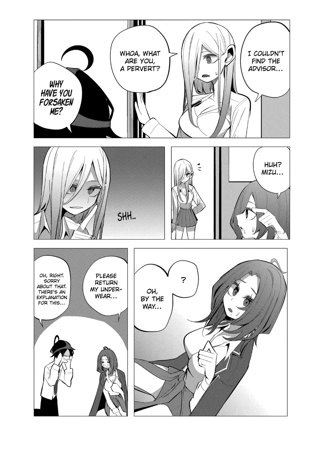 Mizuki-senpai no Koi Uranai Zinmanga X Chapter 20 Page 10