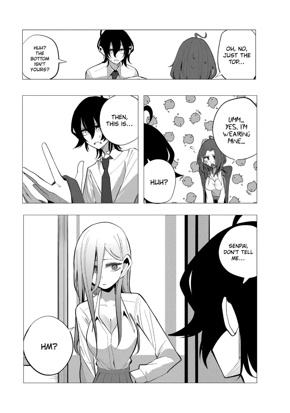 Mizuki-senpai no Koi Uranai Zinmanga X Chapter 20 Page 11