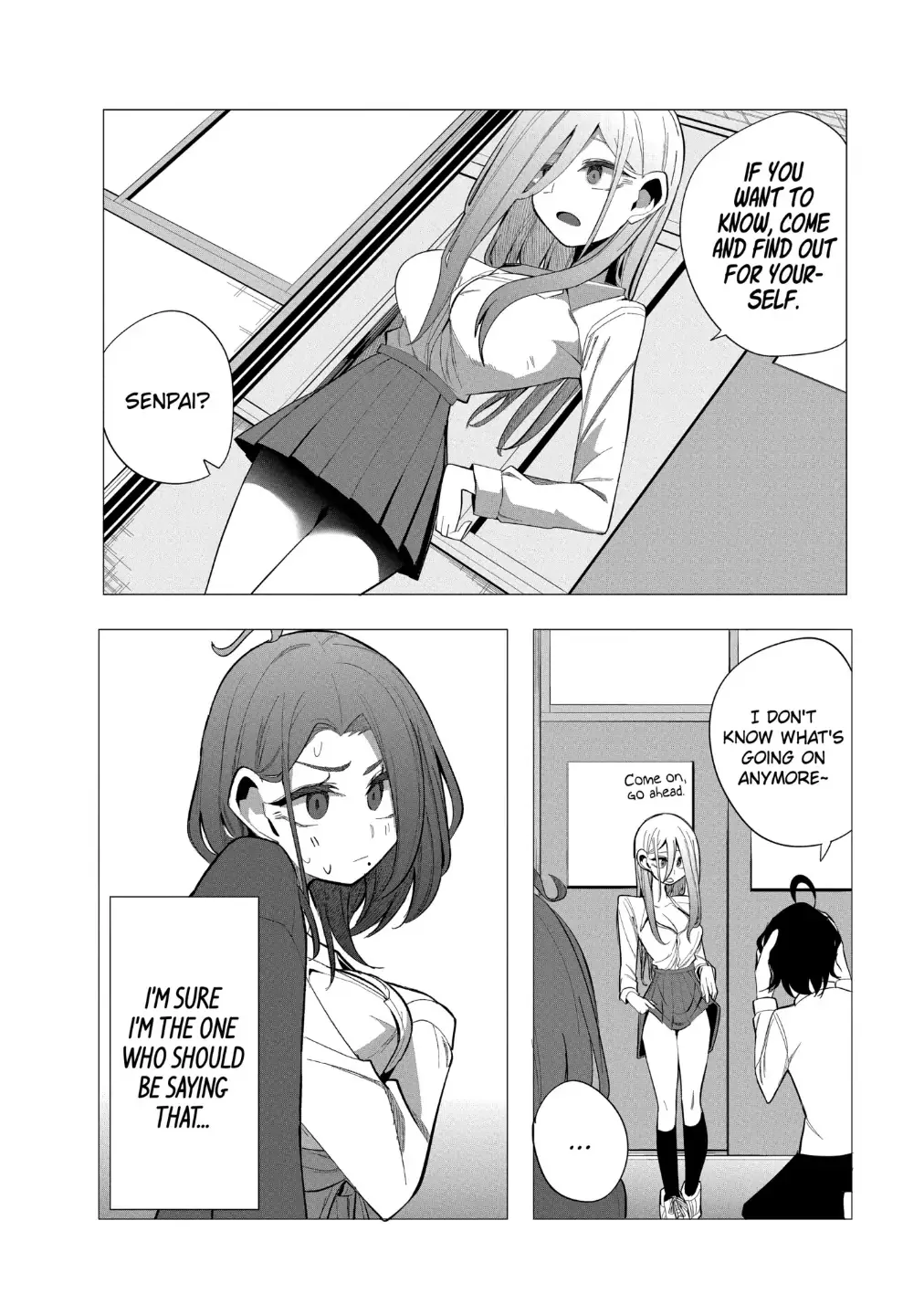 Mizuki-senpai no Koi Uranai Zinmanga X Chapter 20 Page 12