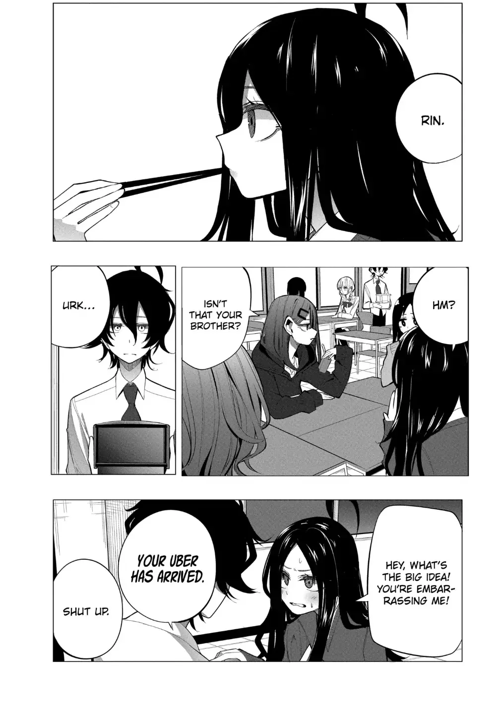 Mizuki-senpai no Koi Uranai Zinmanga X Chapter 19 Page 2