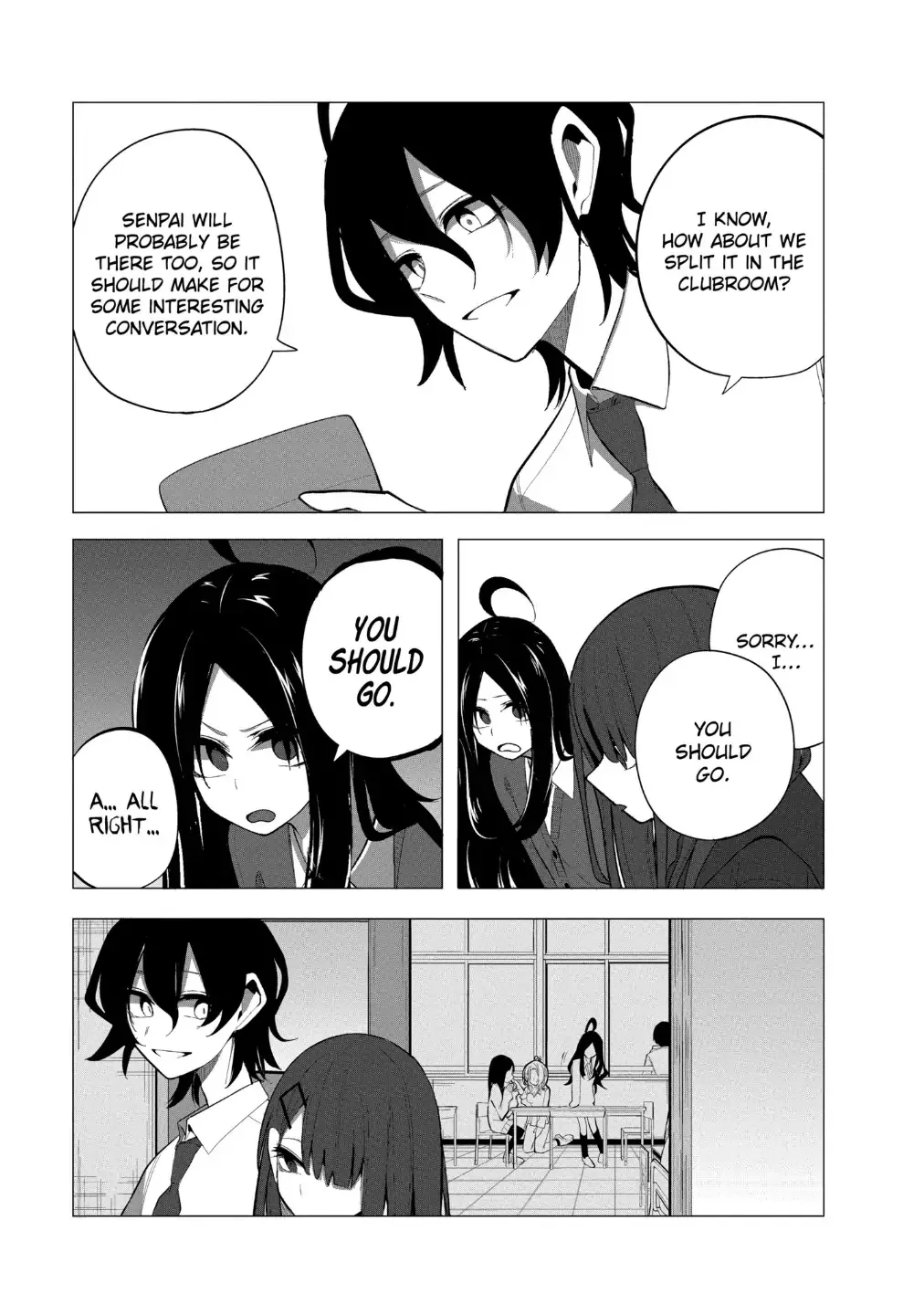 Mizuki-senpai no Koi Uranai Zinmanga X Chapter 19 Page 7