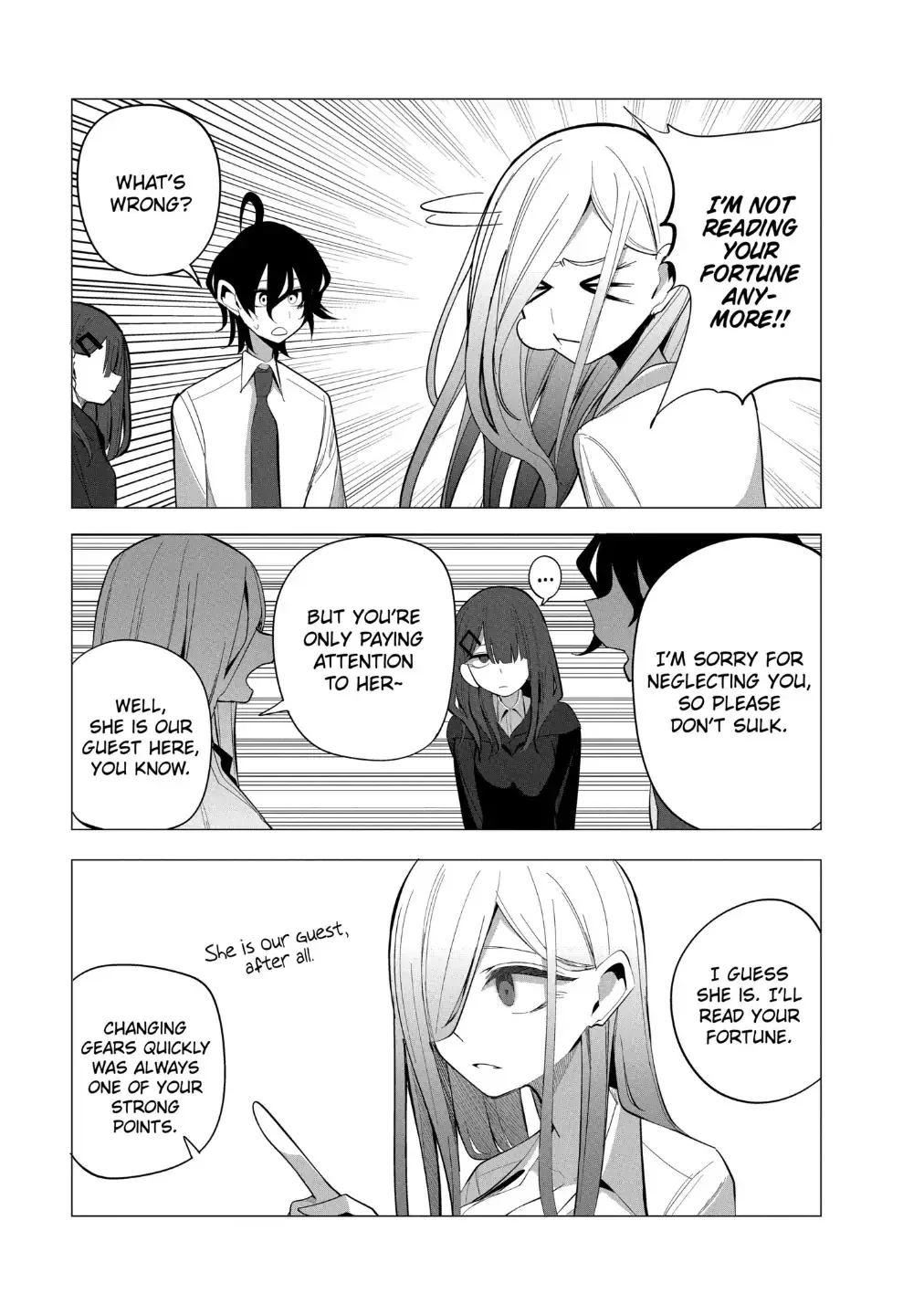Mizuki-senpai no Koi Uranai Zinmanga X Chapter 19 Page 13