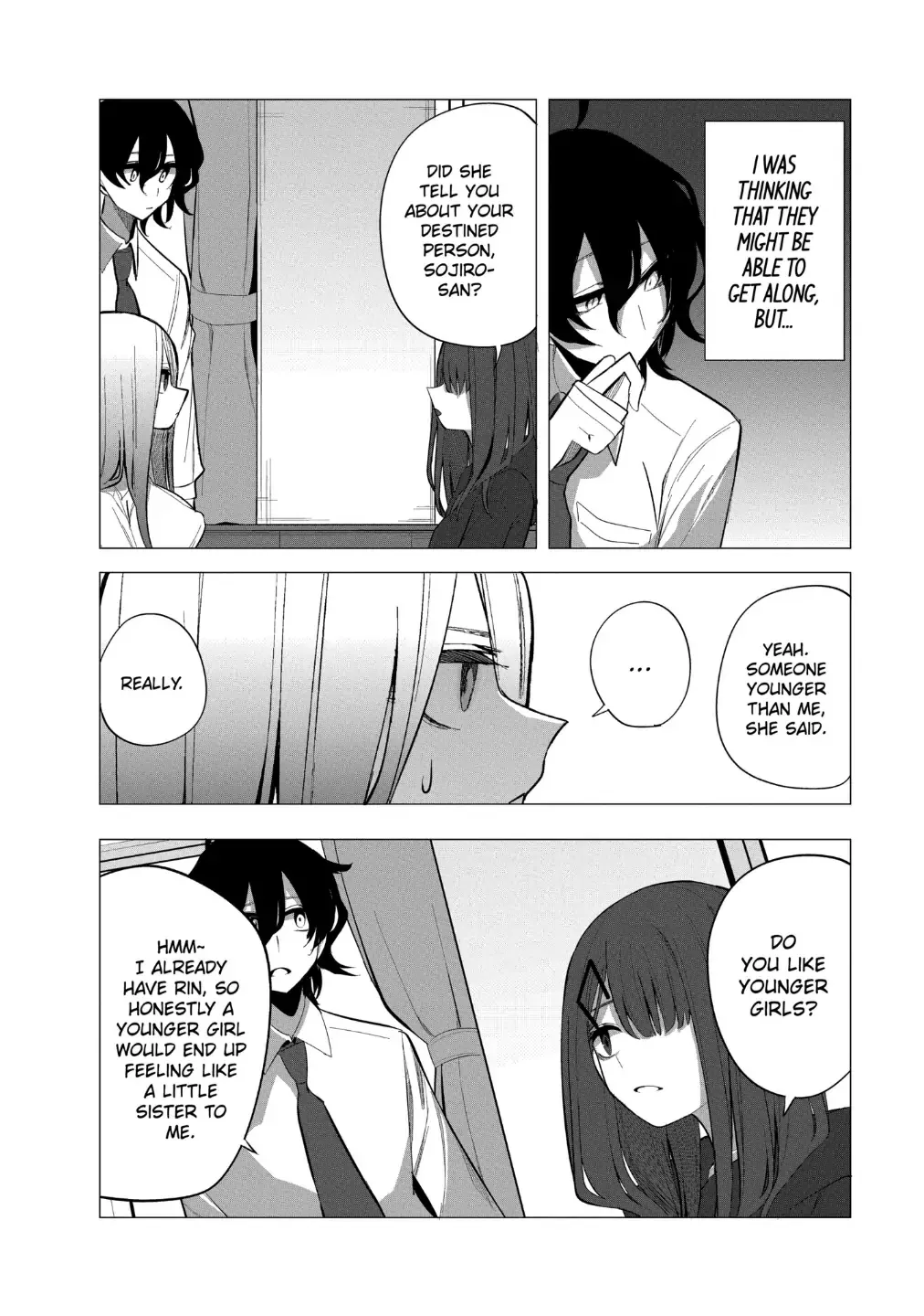 Mizuki-senpai no Koi Uranai Zinmanga X Chapter 19 Page 16