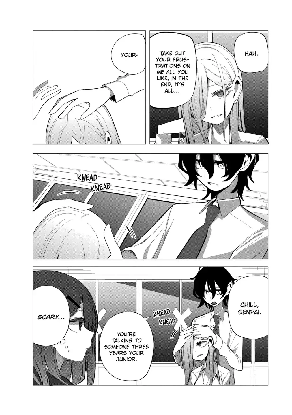 Mizuki-senpai no Koi Uranai Zinmanga X Chapter 19 Page 18