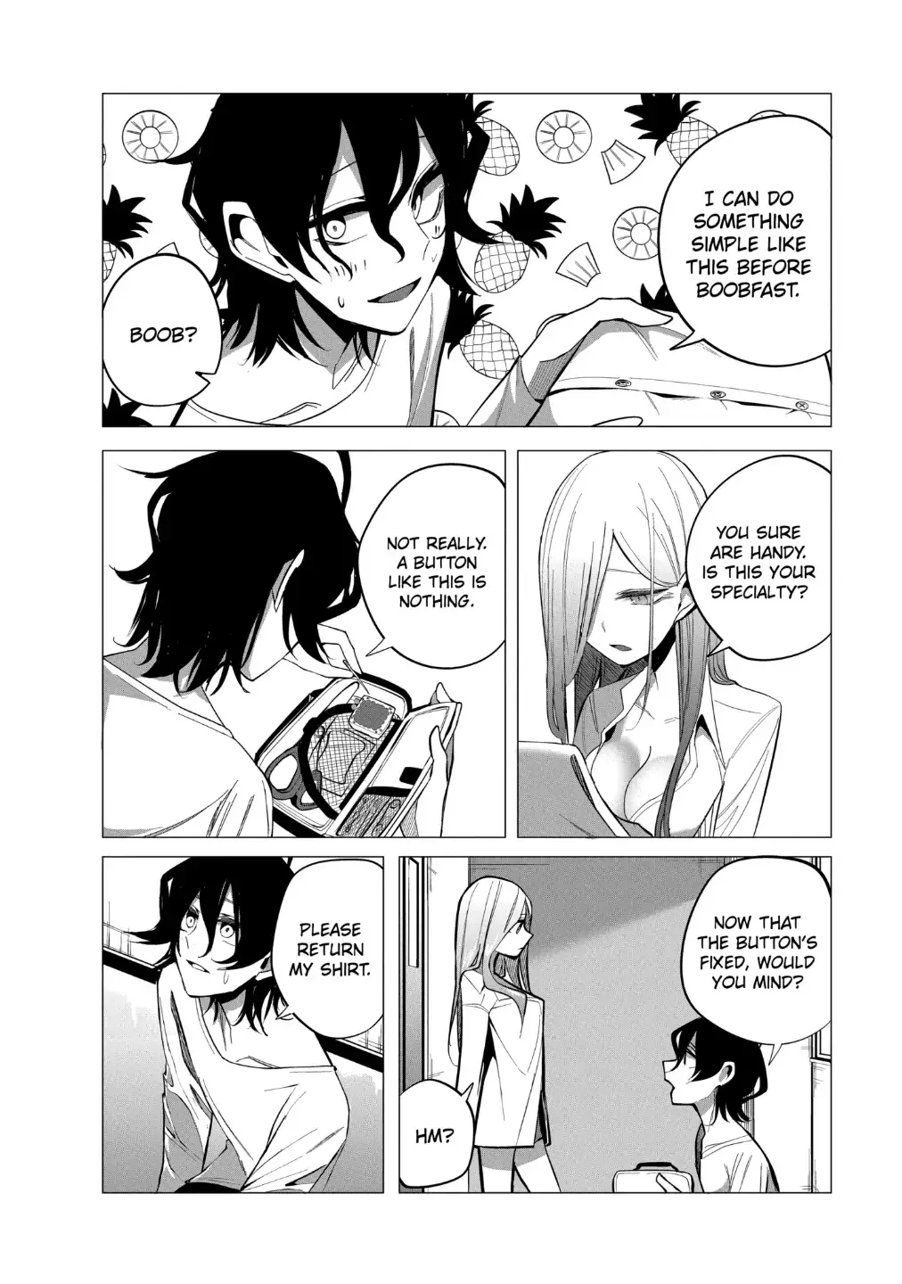 Mizuki-senpai no Koi Uranai Zinmanga X Chapter 18 Page 8