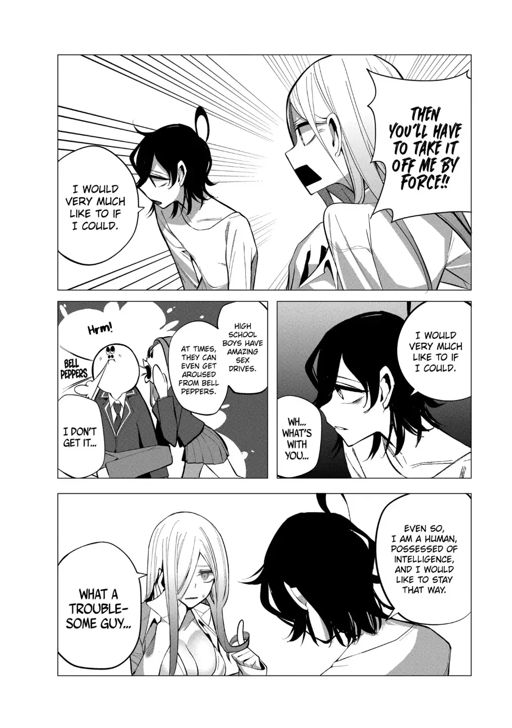 Mizuki-senpai no Koi Uranai Zinmanga X Chapter 18 Page 10