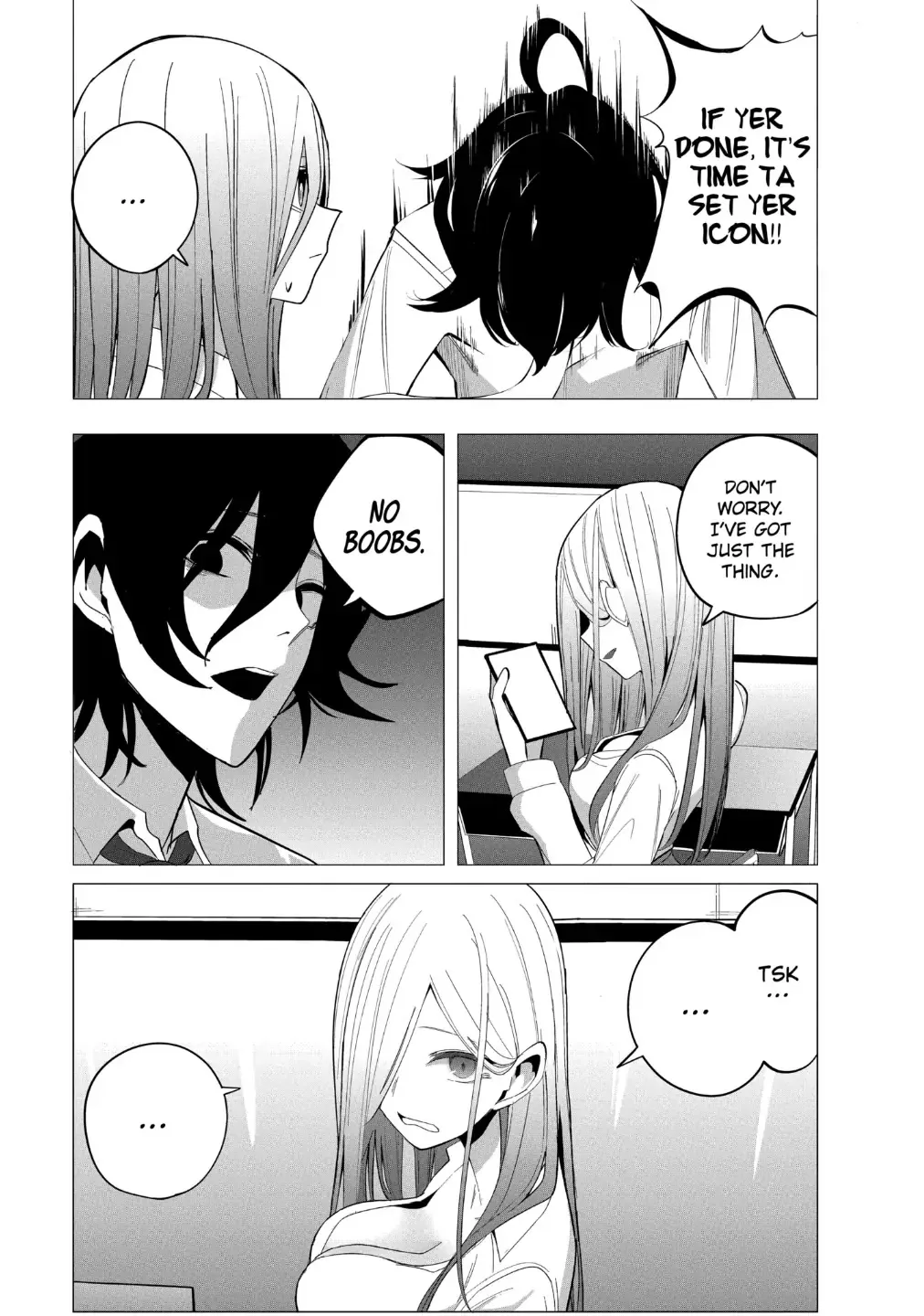 Mizuki-senpai no Koi Uranai Zinmanga X Chapter 17 Page 5